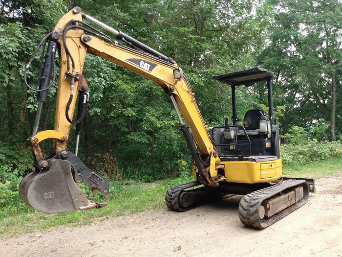 CAT 303 303.5 304 Hydraulic Pin-on Excavator Thumb w/ Hoses