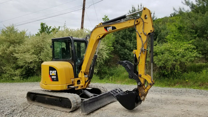 CAT 305 305.5 306 Hydraulic Pin-on Excavator Thumb w/ Hoses