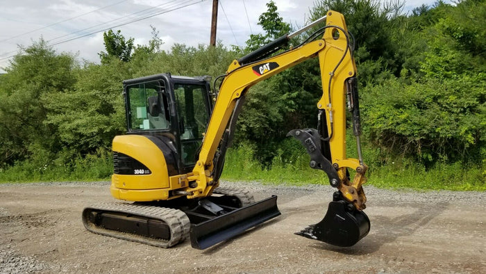 CAT 303 303.5 304 Hydraulic Pin-on Excavator Thumb w/ Hoses - uses factory mount