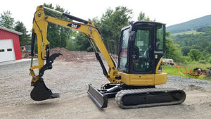 CAT 304 hydraulic thumb