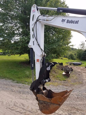 Bobcat E42-E45-E50-E55-E60 Pin-on Hydraulic Excavator thumb w/ Hoses